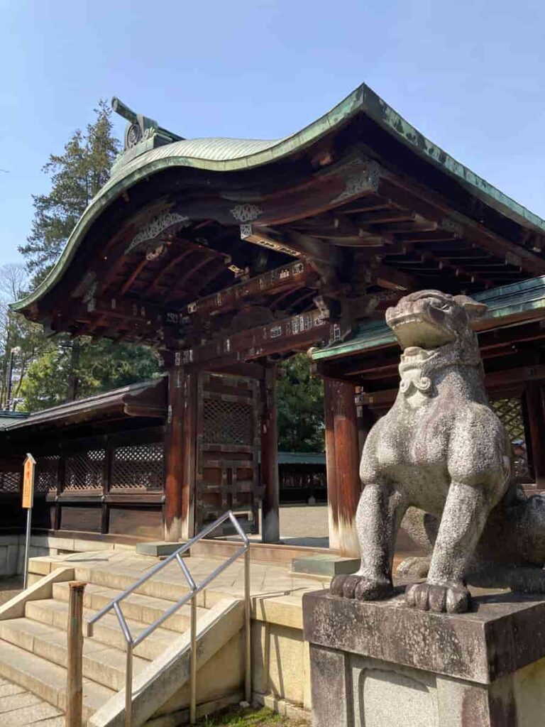 上杉神社の本堂