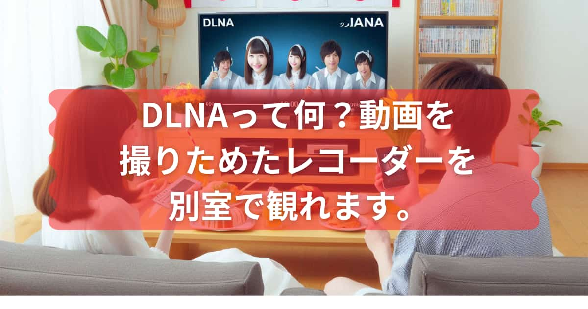 DLNAの説明のメイン画像